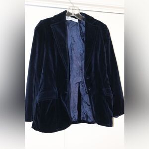 ROGER & GALLET Vintage Velour Blazer sz Small